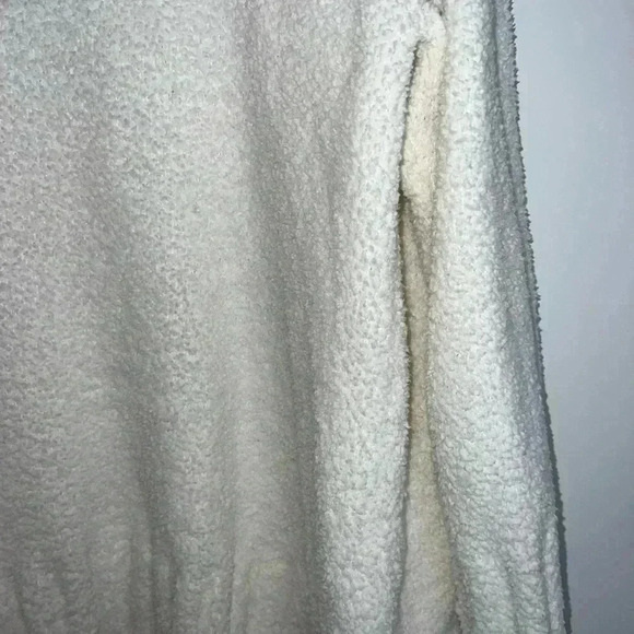 Lilly Pulitzer Basia Textured Cozy Cardigan in Coconut Cream Ivory - Picture 9 of 13